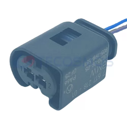 Auto Parts Fog Light Connector, Seat Plug, Car Connector Suitable for Mercedes Benz 2-pin Female 805-198-541 - image 2